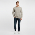 Sweater Gris Claro con Cashmere
