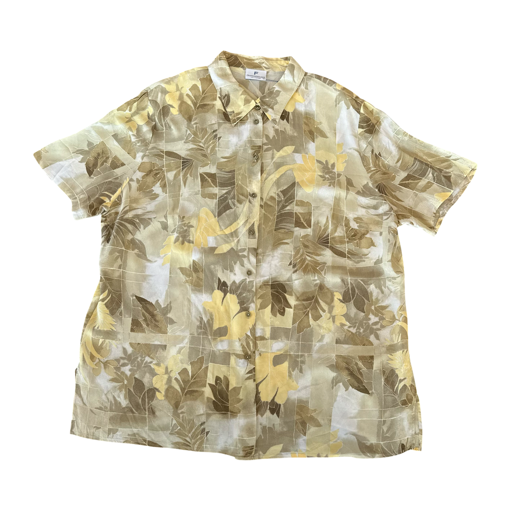 Blusa Floral Retro