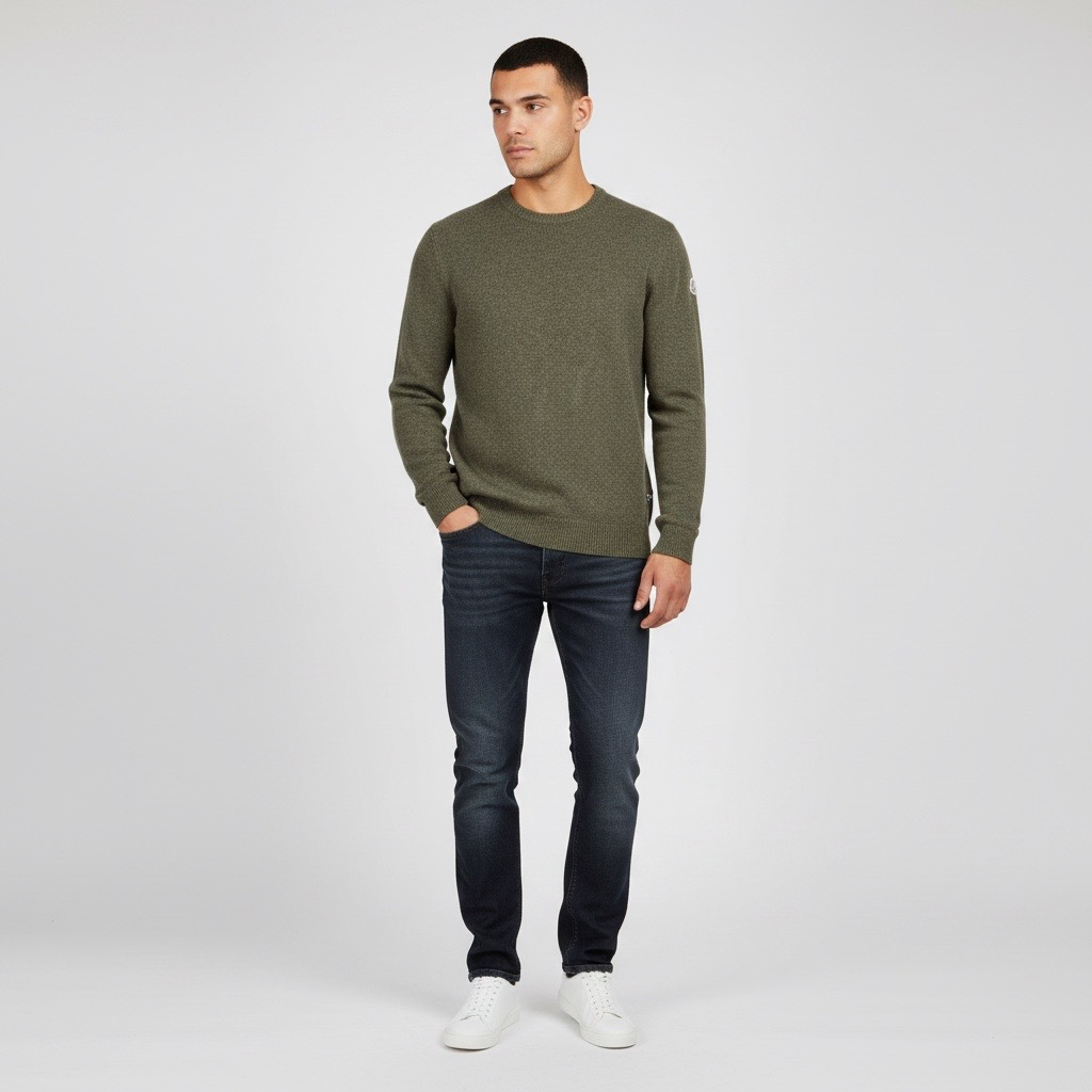 Sweater Montduck de Algodón Orgánico Verde