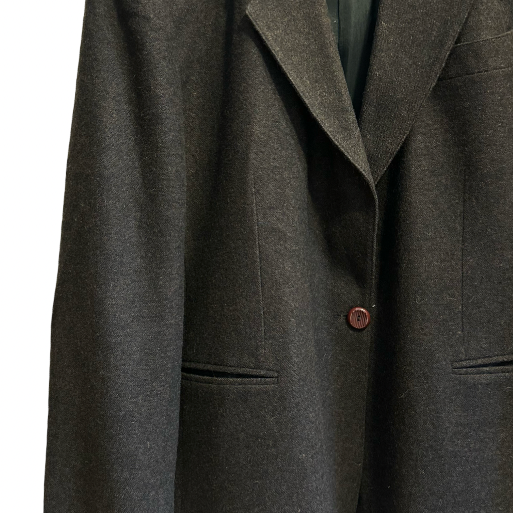 Blazer Gris Carbón Clásico