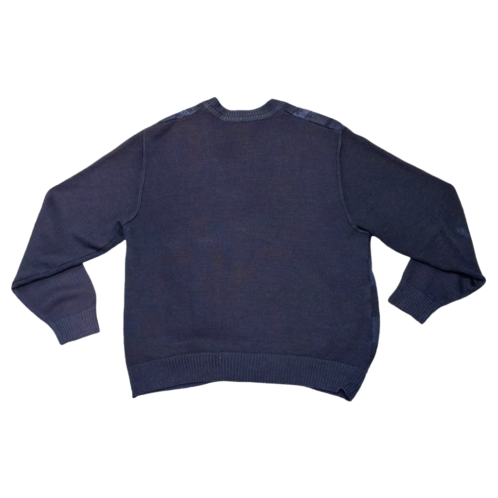 Cardigan de Lana con Diseño Geométrico