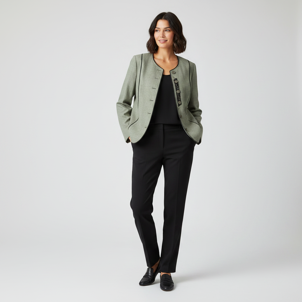 Blazer VNTG Verde Clásico