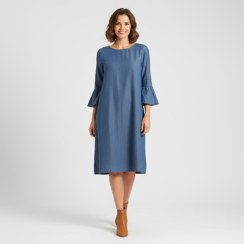Vestido de Jeans Navy Blue