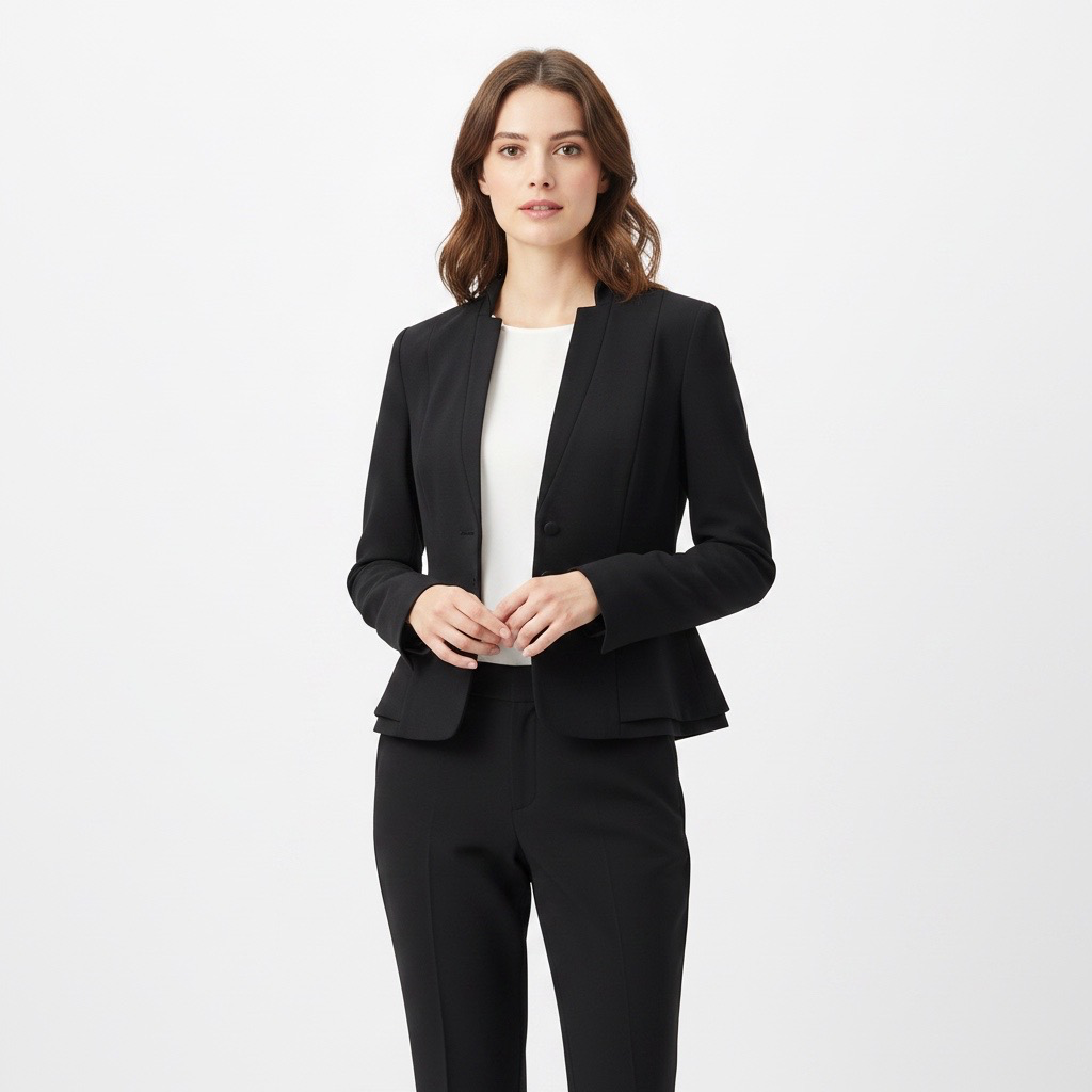 Blazer Patrizia Pepe Negro Entallado