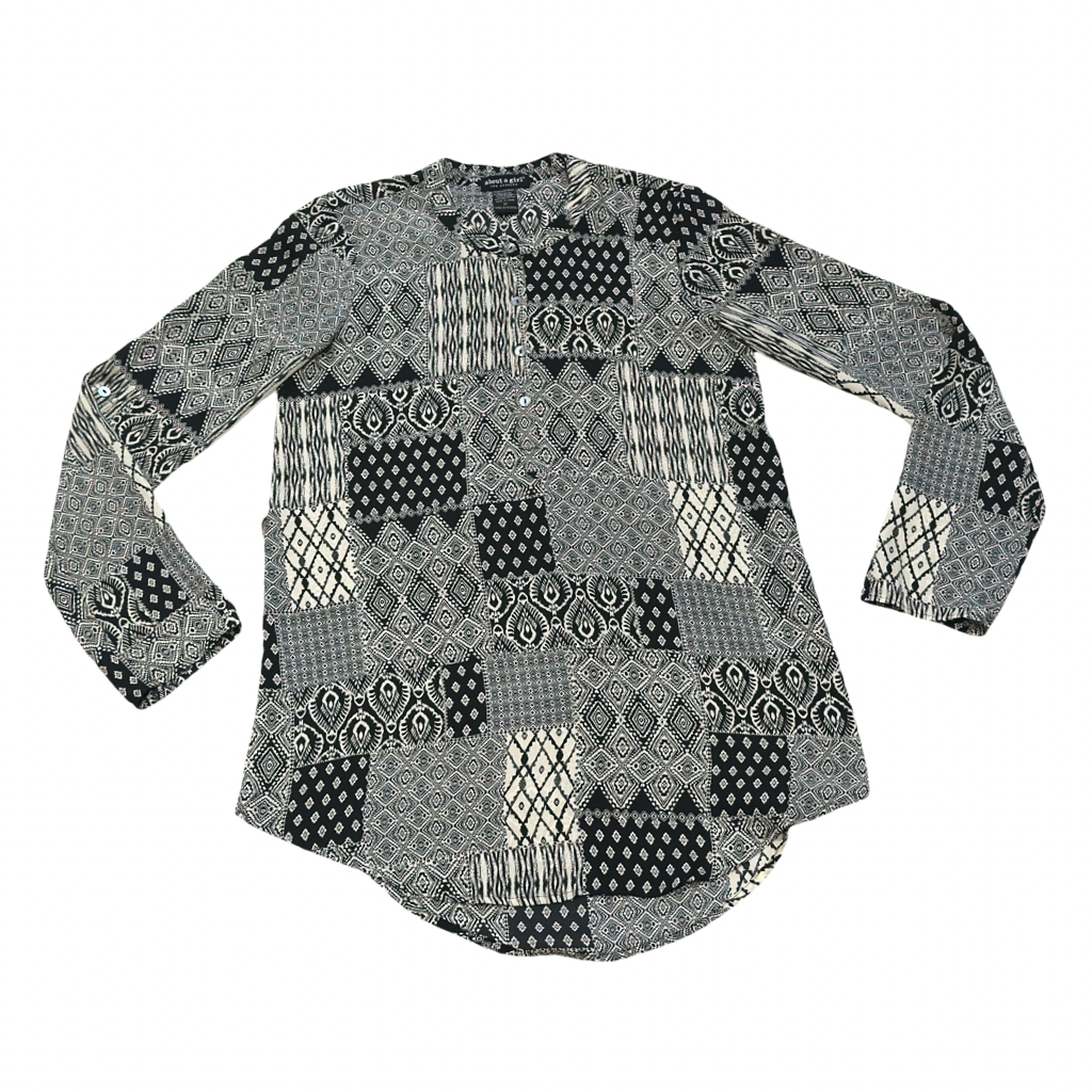 Blusa Estampada Patchwork
