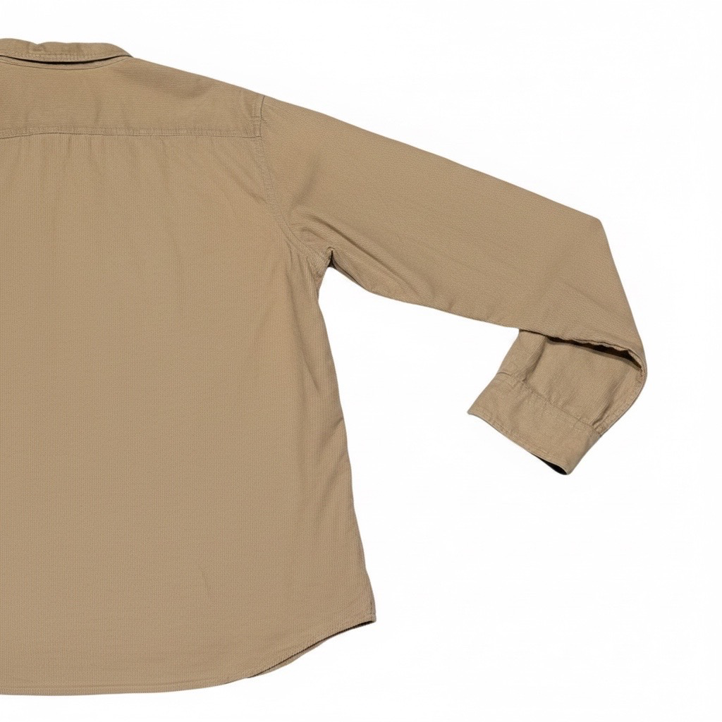 Camisa Cotelé Color Camel