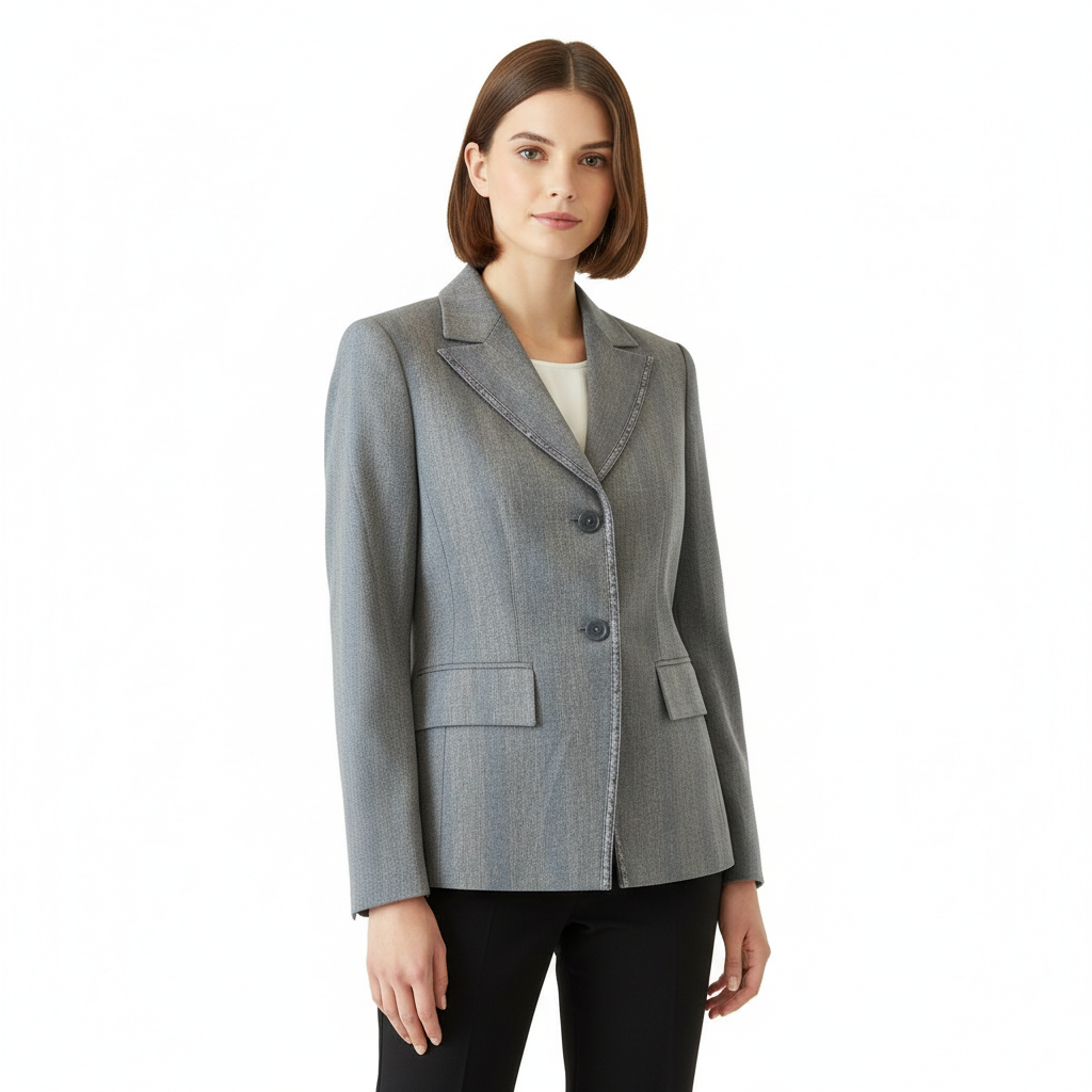Blazer Sastrero Gris Clásico