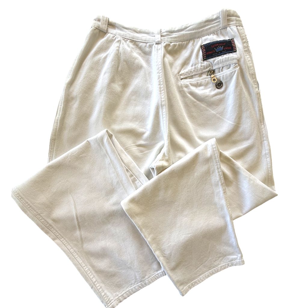 Pantalón VNTG Ivory Relaxed Fit