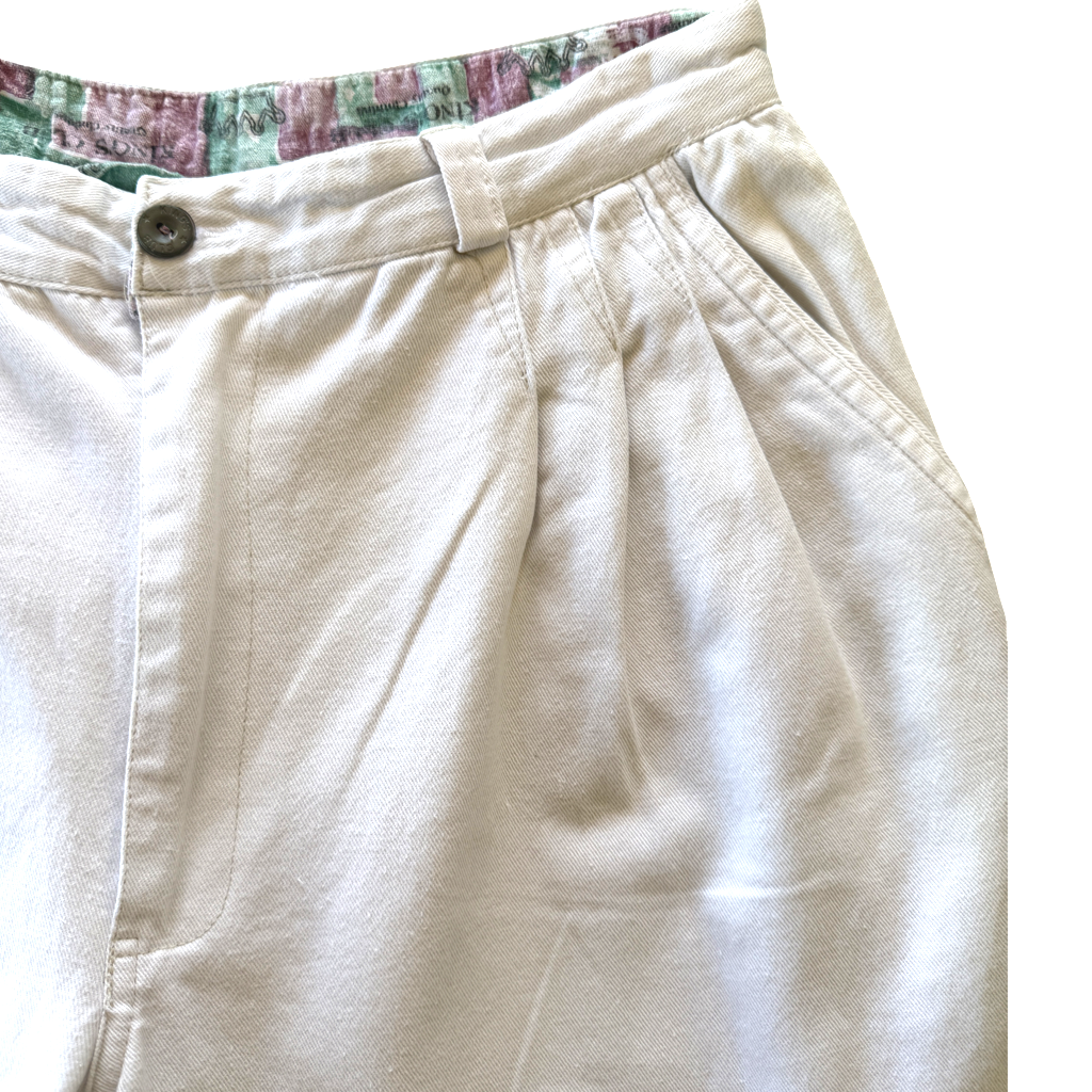 Pantalón VNTG Ivory Relaxed Fit