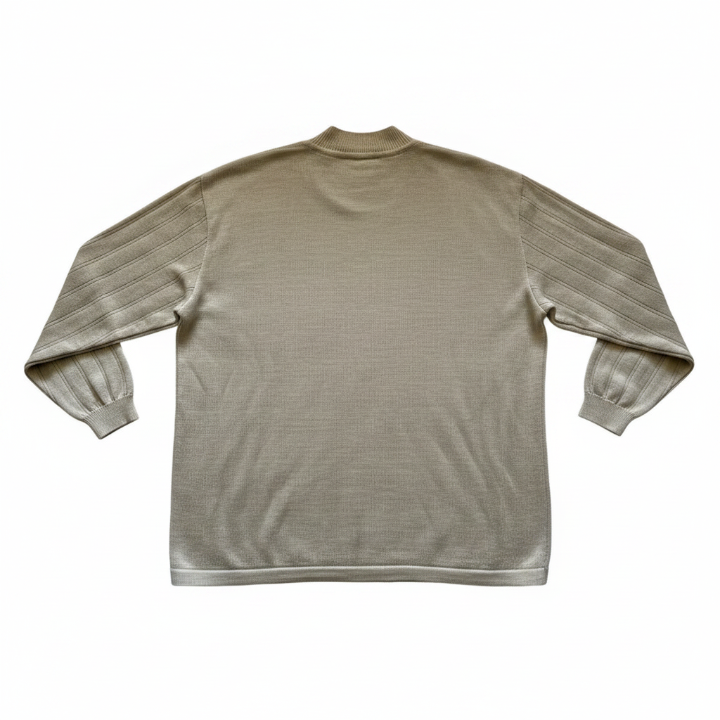 Sweater VNTG Beige Bordado