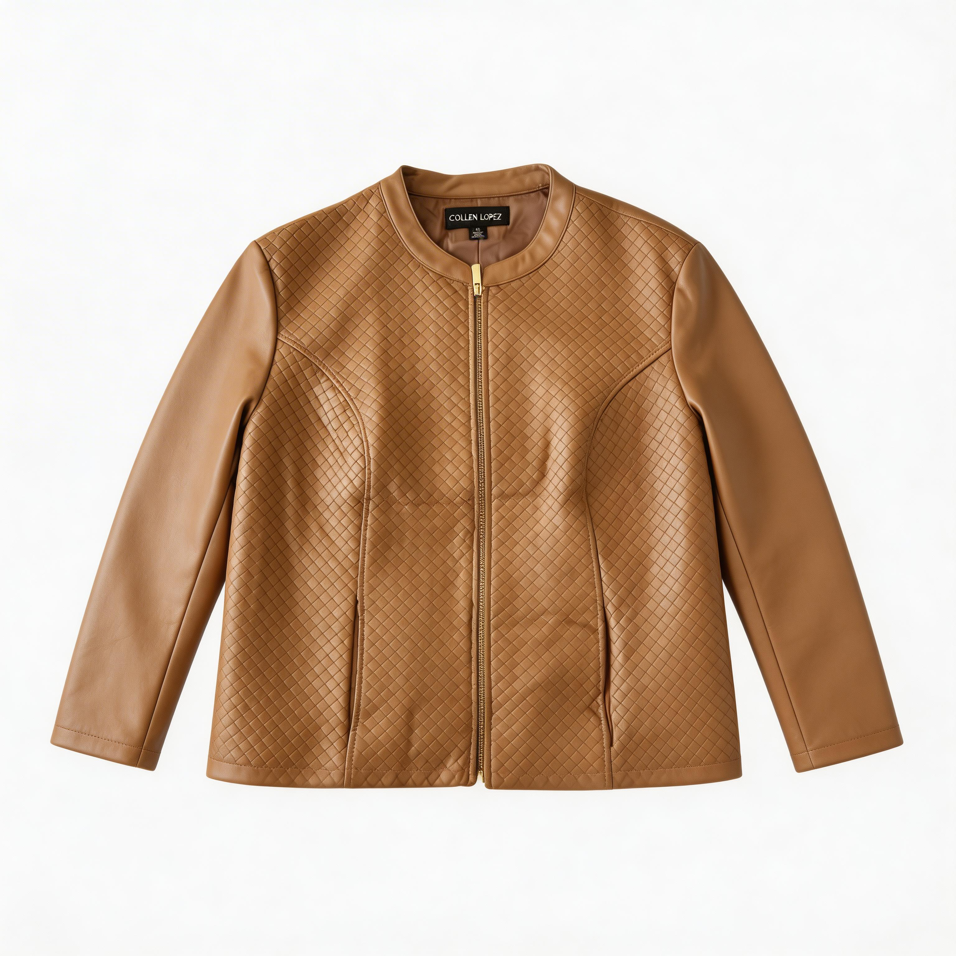 Chaqueta Camel Textured Chic