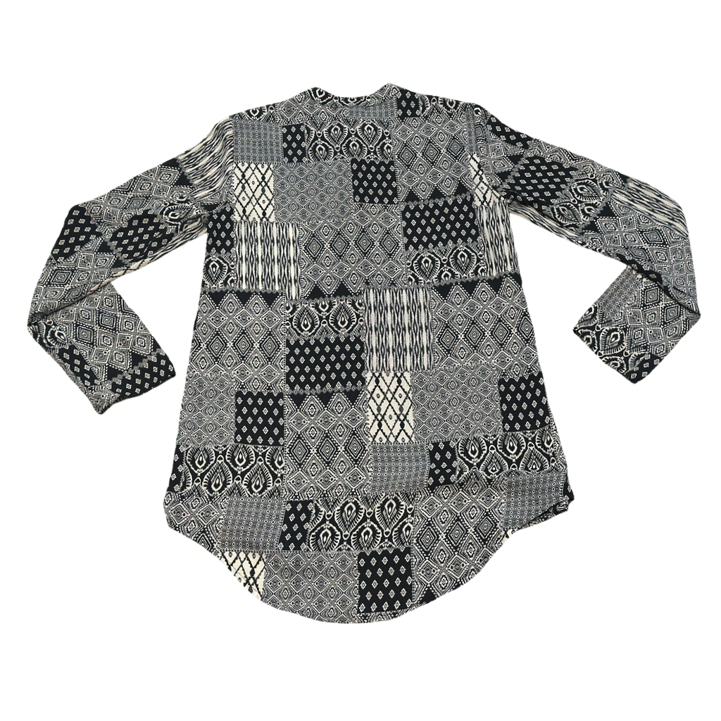Blusa Estampada Patchwork