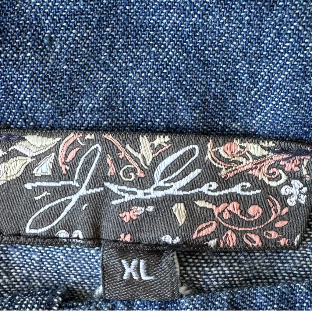 Vestido Denim VNTG con Botones Frontales