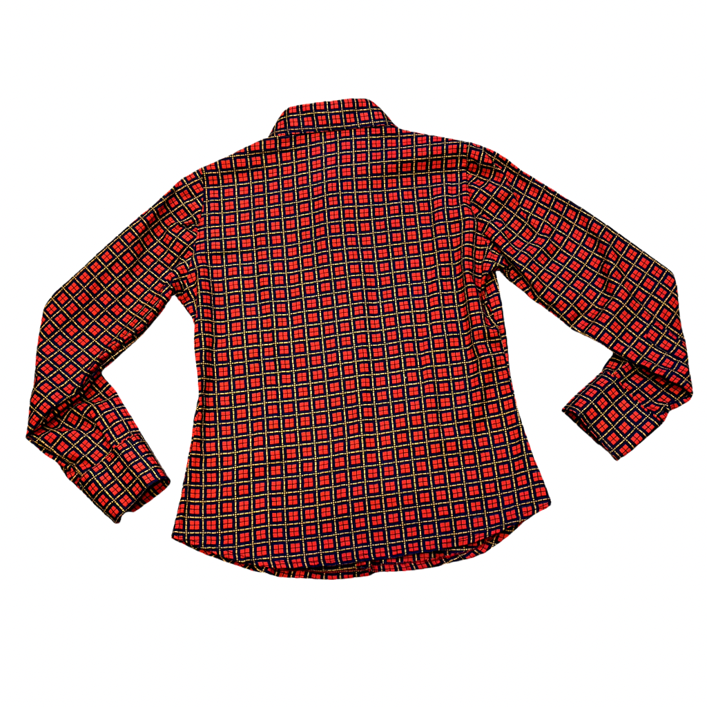 Camisa VNTG Geométrica Roja