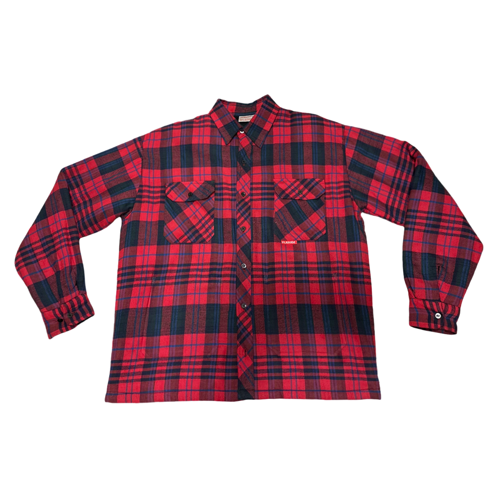 Camisa Leñadora Cuadros Rojos