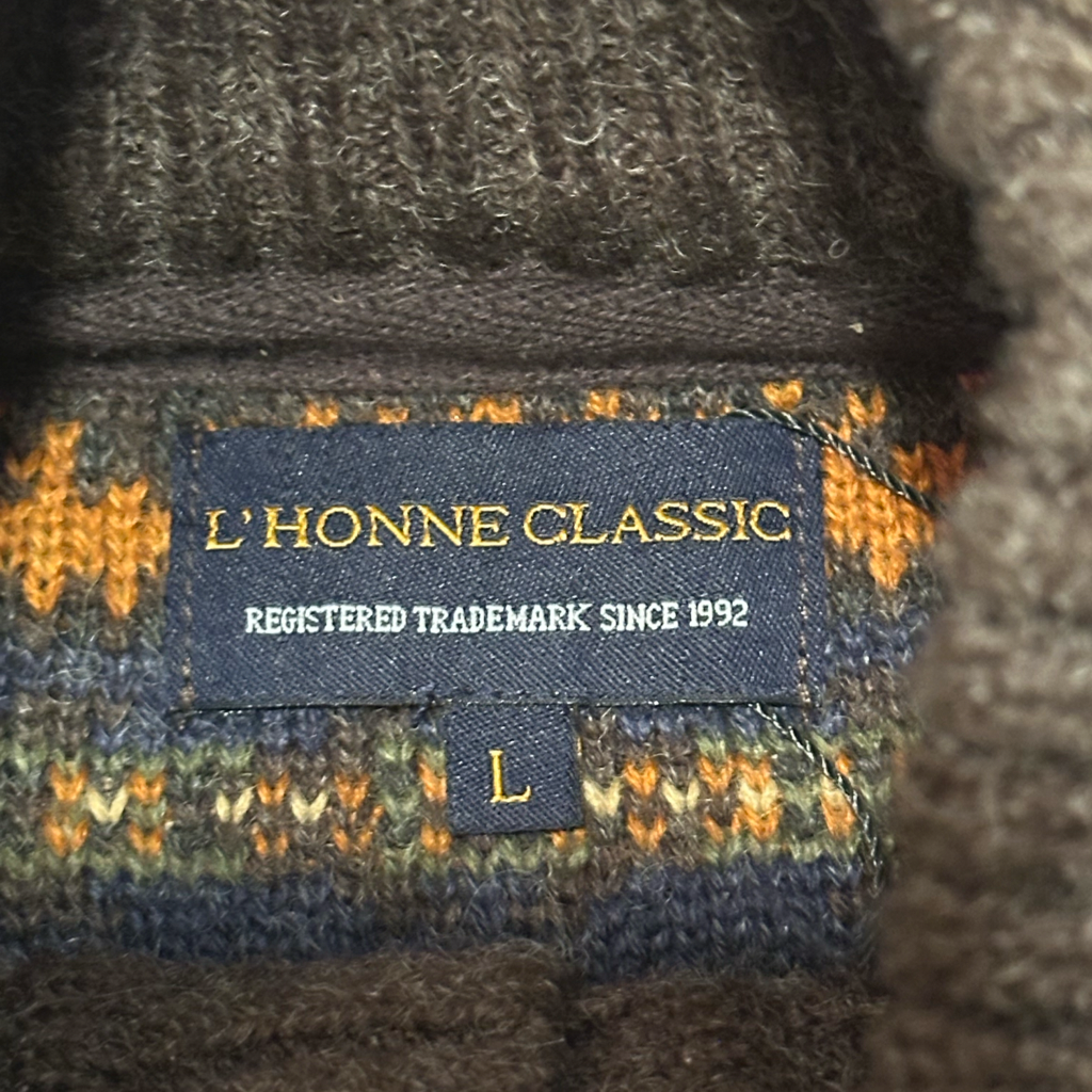 Sweater de Lana con Diseño Fair Isle