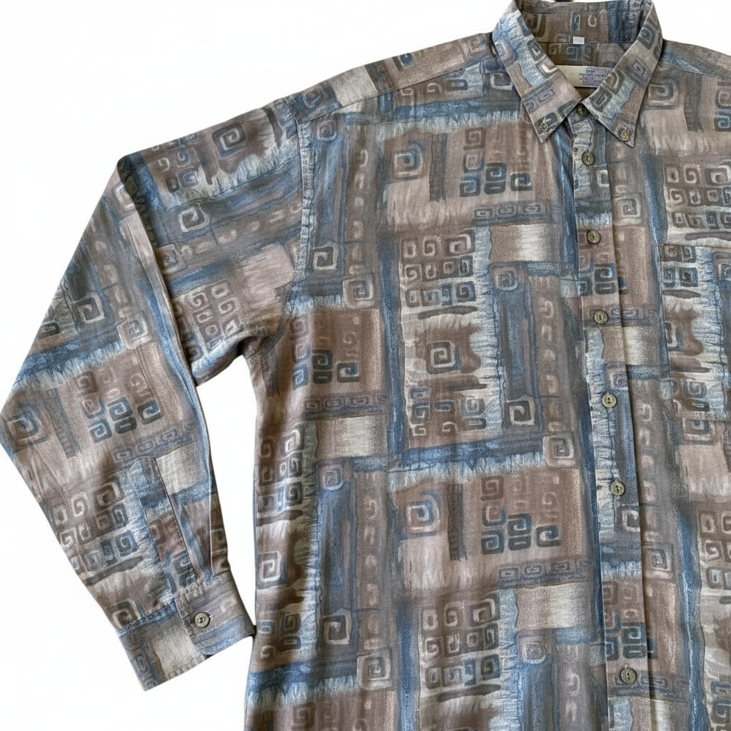 Camisa VNTG Geométrica 90s