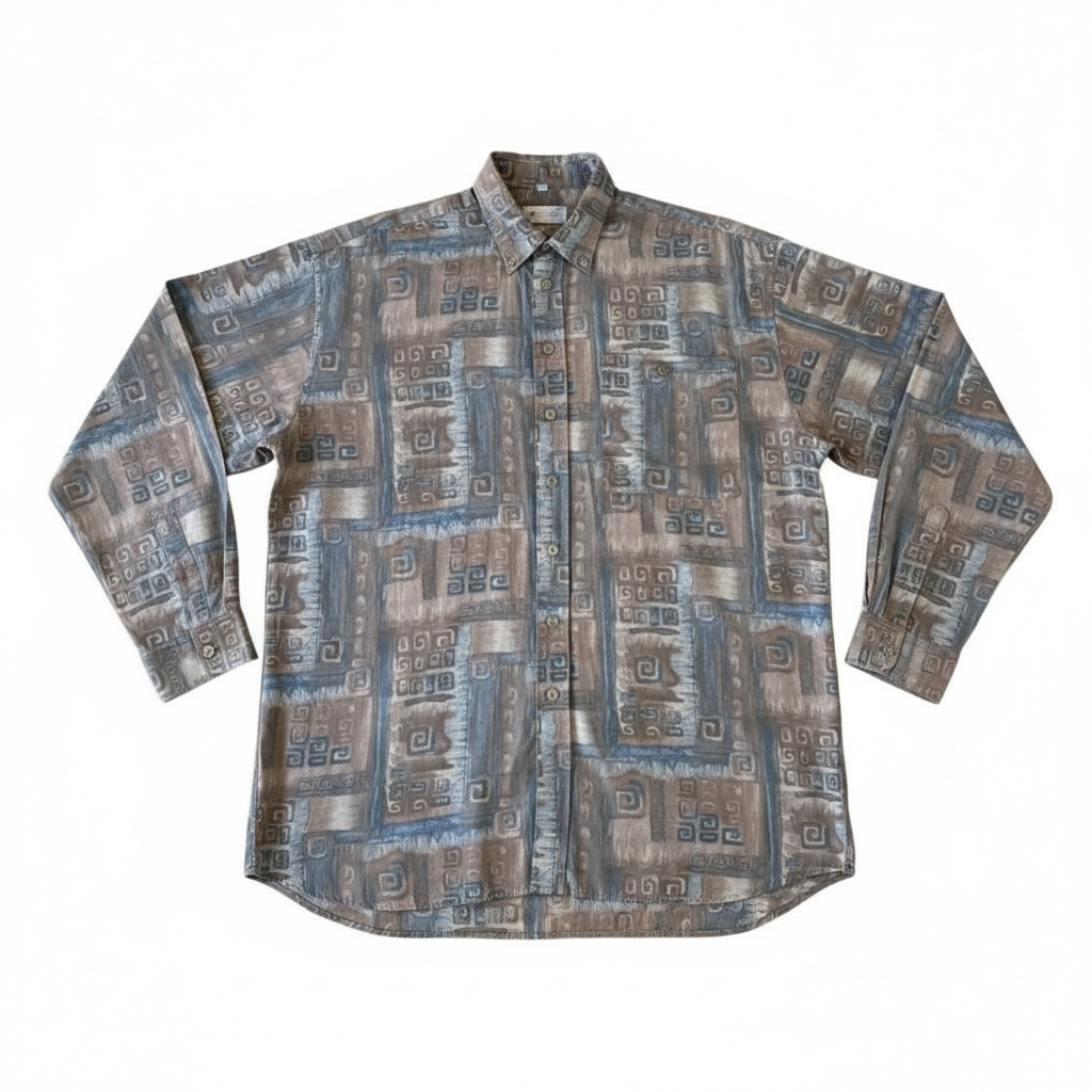 Camisa VNTG Geométrica 90s