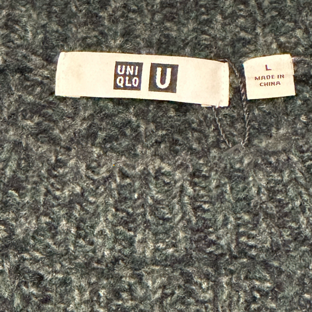 Sweater UNIQLO Verde Oscuro