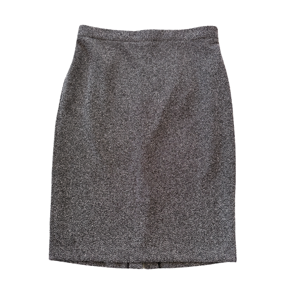 Falda VNTG Tweed Herringbone