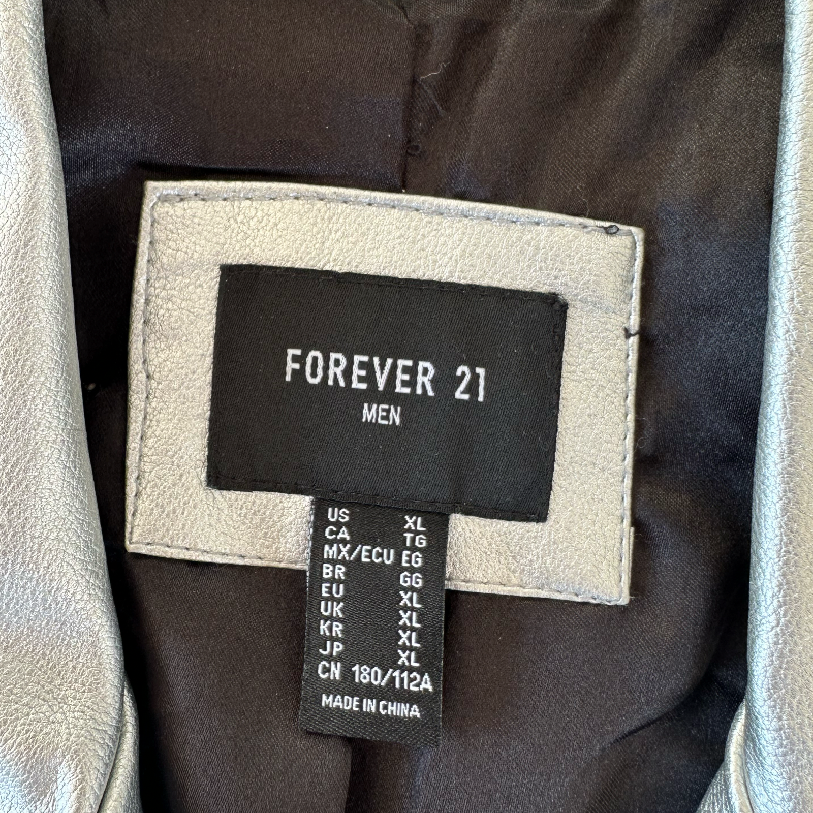 Chaqueta Silver Statement Biker