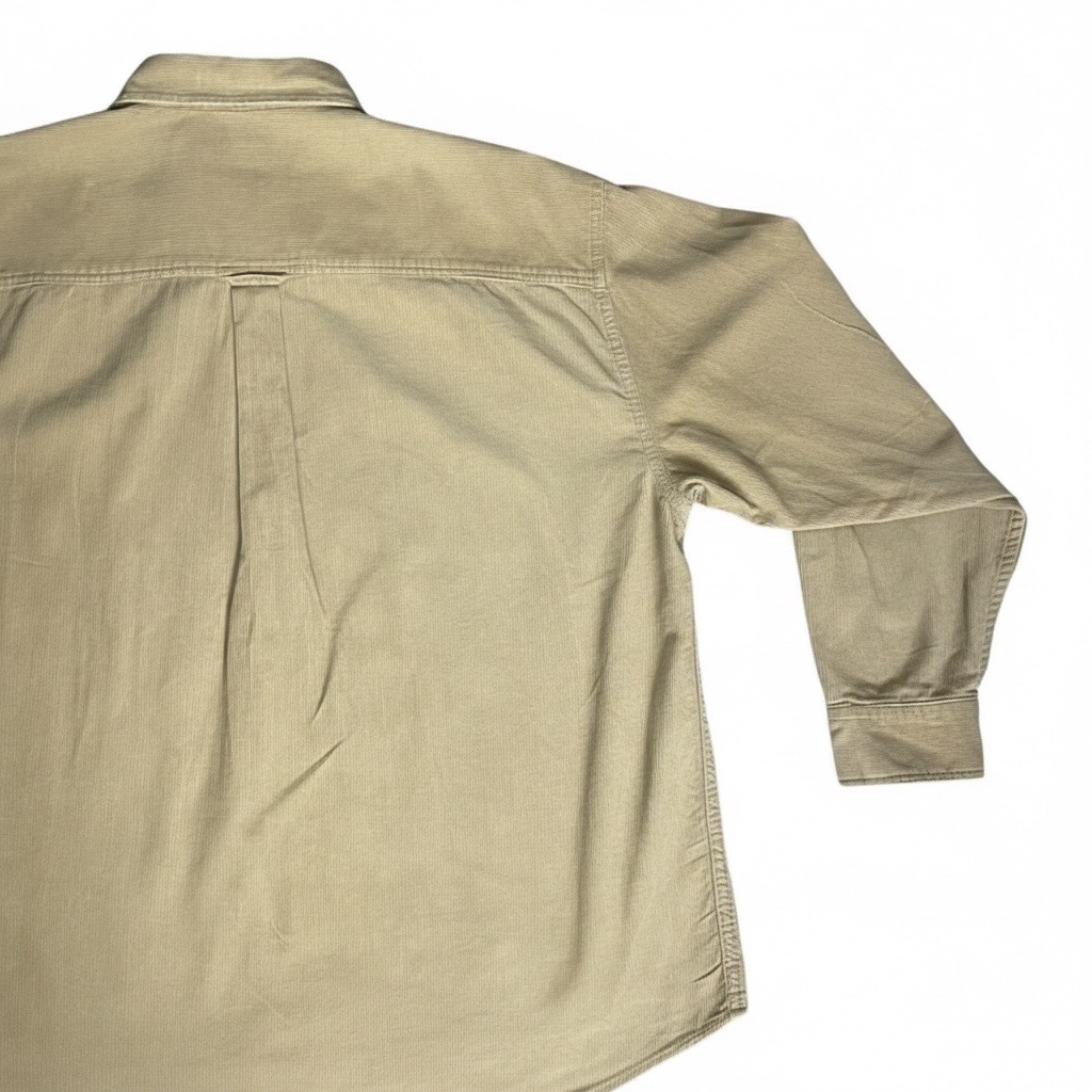 Camisa VNTG Cotelé Beige