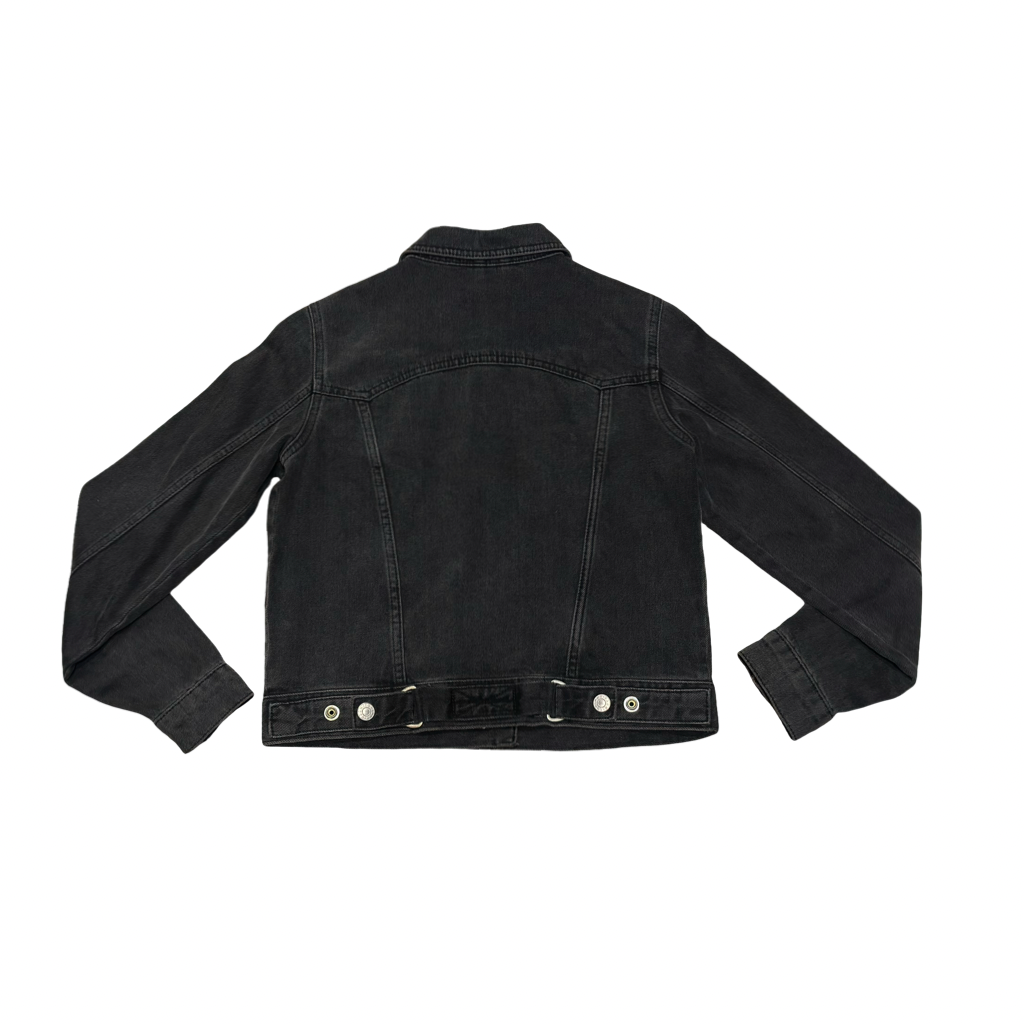 Chaqueta de Denim Negra Topshop