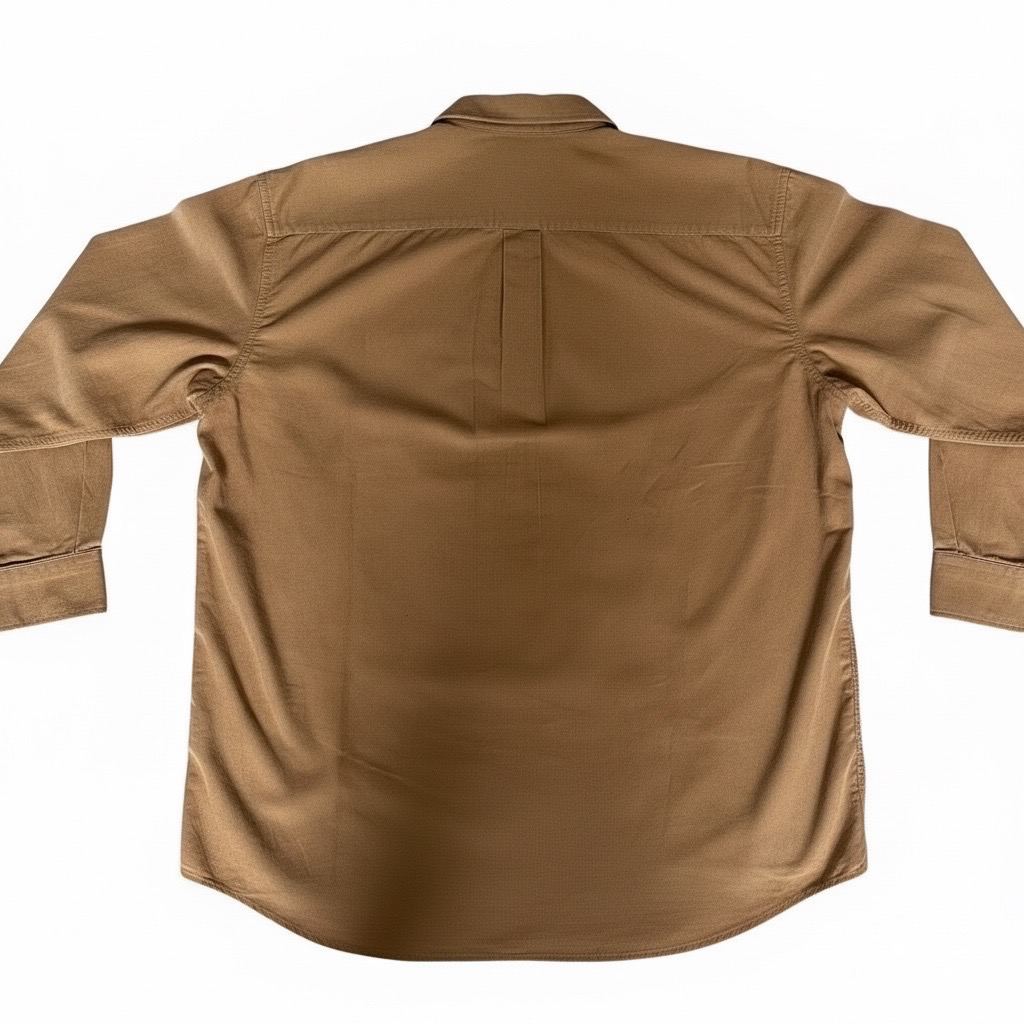 Camisa VNTG Cotelé Camel
