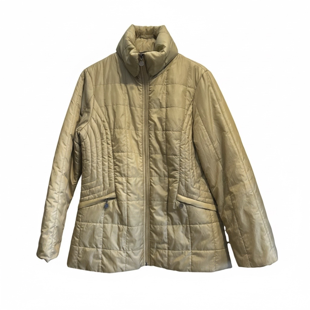 Parka acolchada beige VNTG