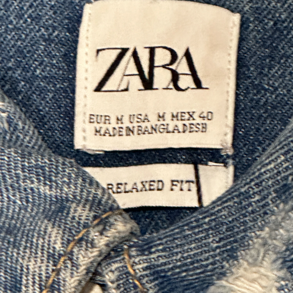 Camisa Denim Desgastada