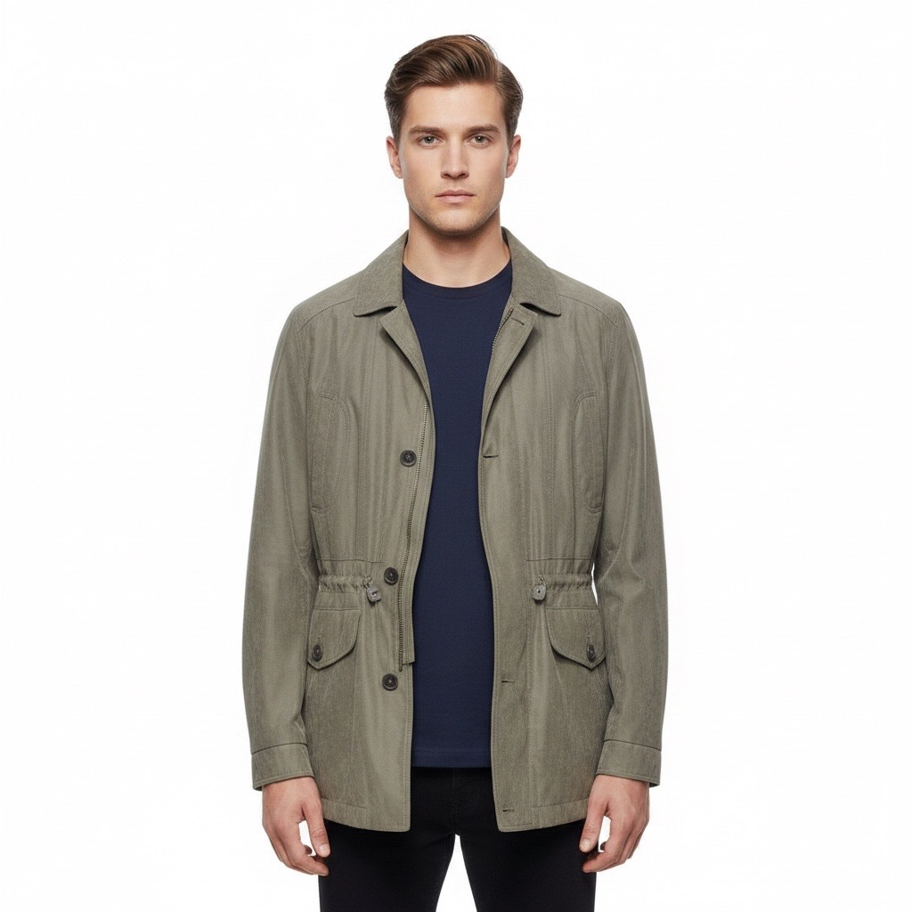 Parka VNTG Verde Oliva Authentic Casual
