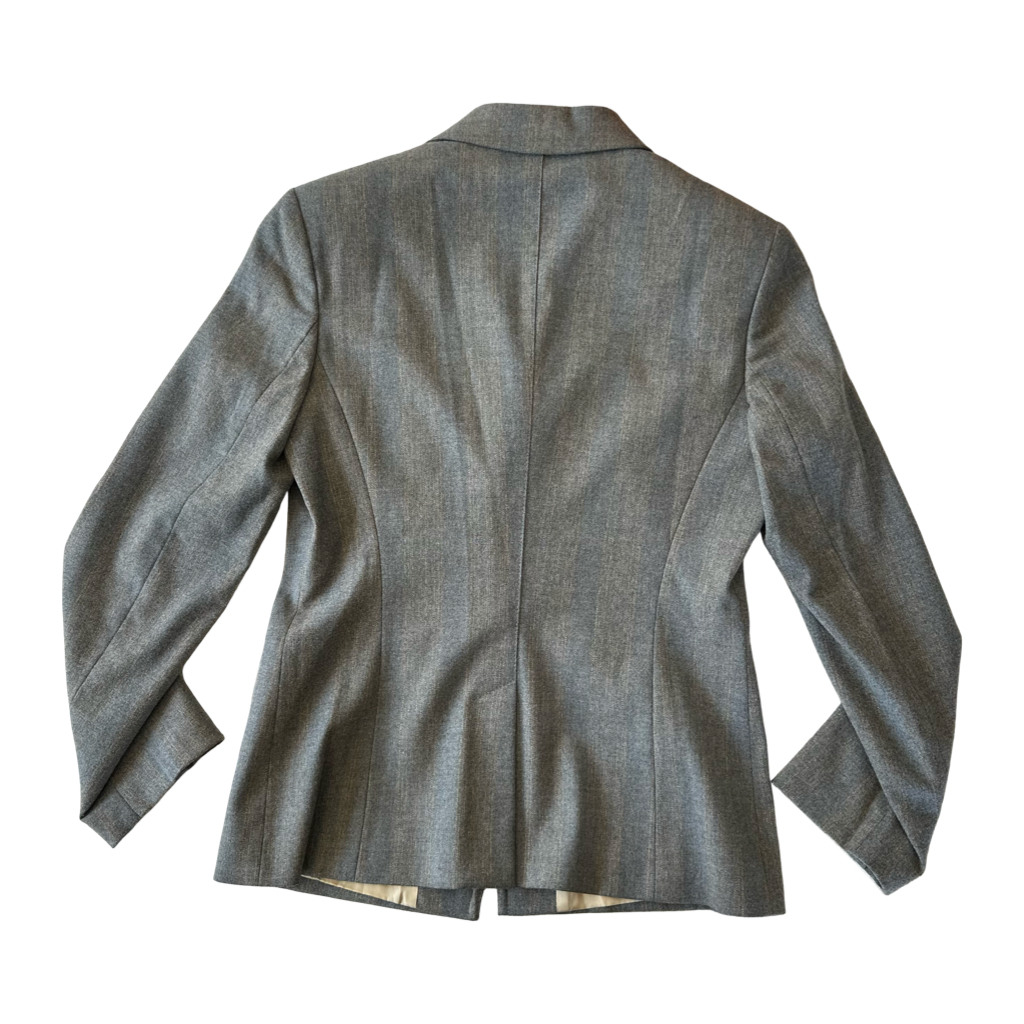 Blazer Sastrero Gris Clásico