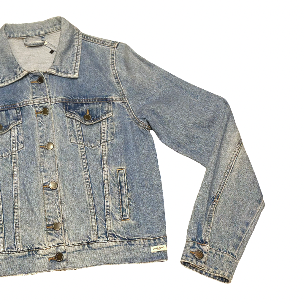 Chaqueta Denim Celeste
