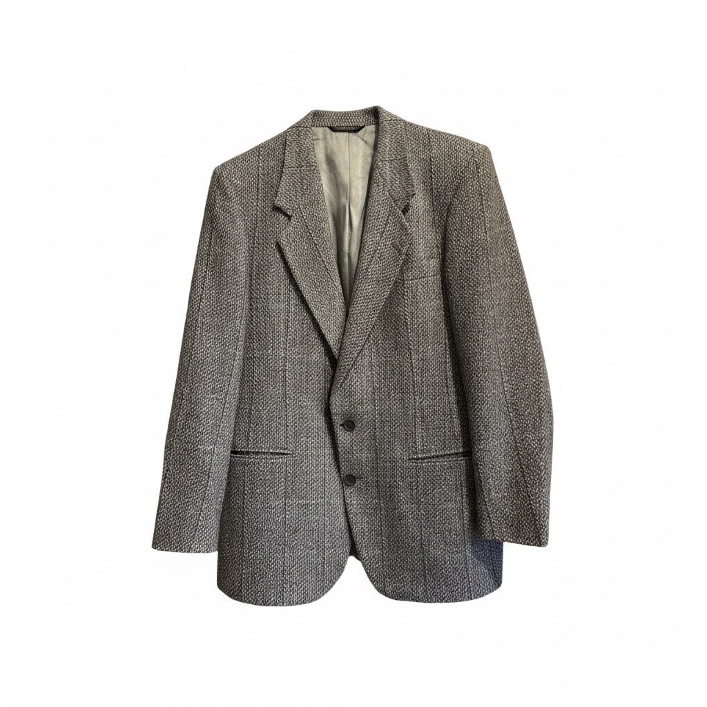 Blazer Gris Jaspeado Clásico