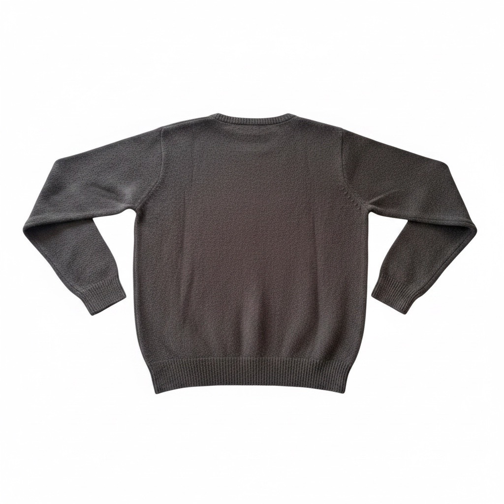 Sweater Negro Bordado con Mostacillas