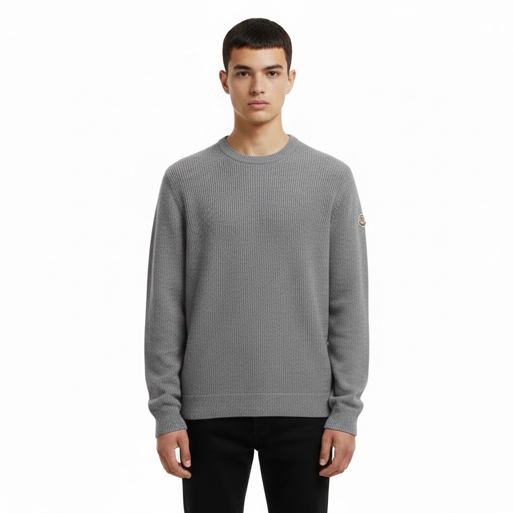 Sweater Montduck de Algodón Orgánico Gris