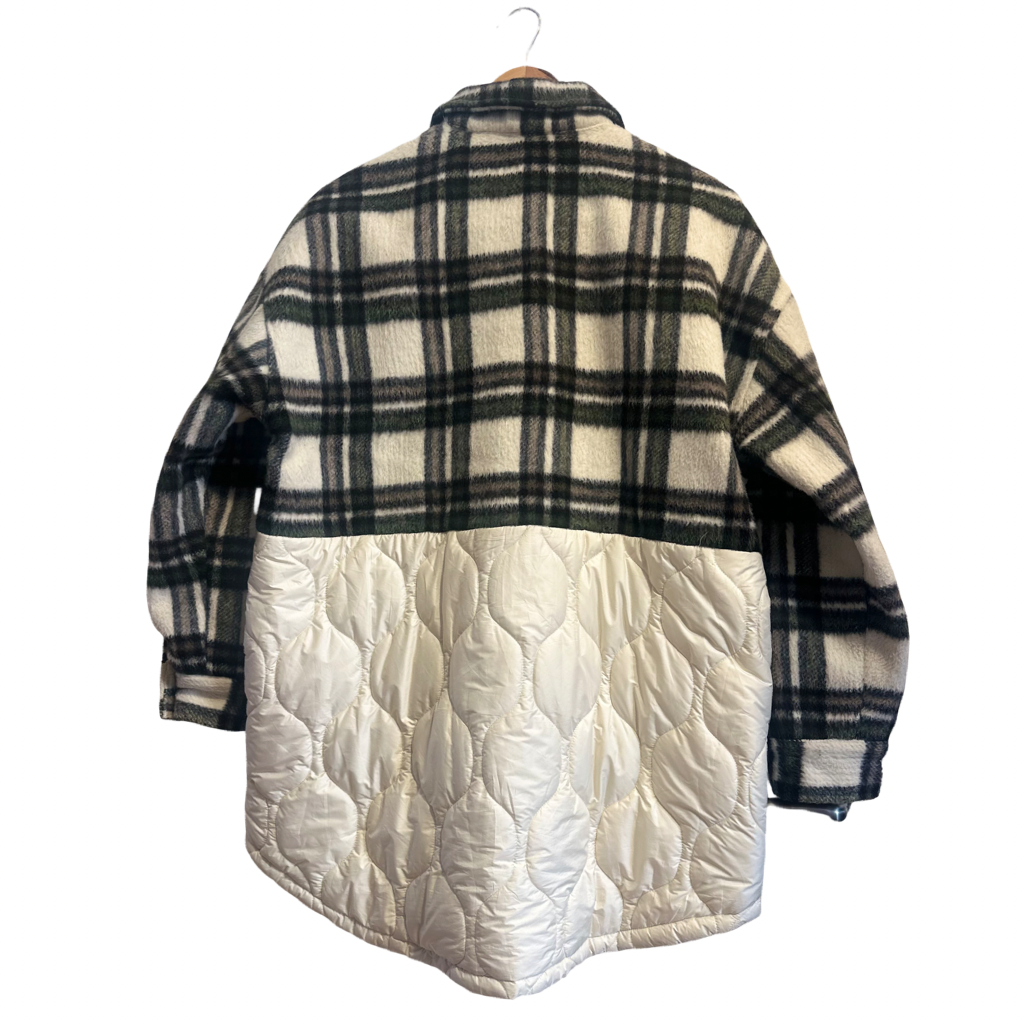 Parka Bicolor Acolchada