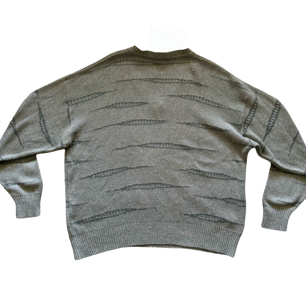 Sweater VNTG Gris Textura