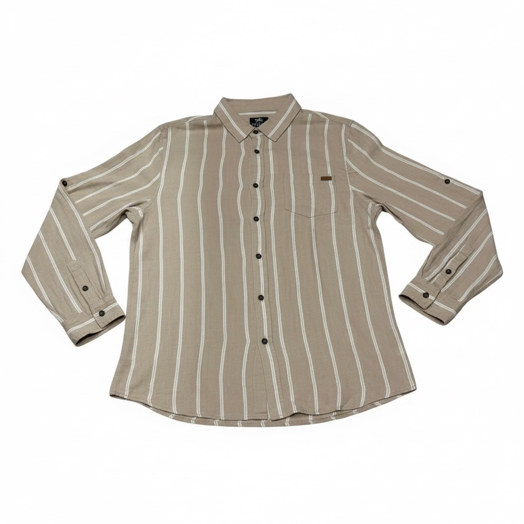 Camisa Skylark a Rayas Beige