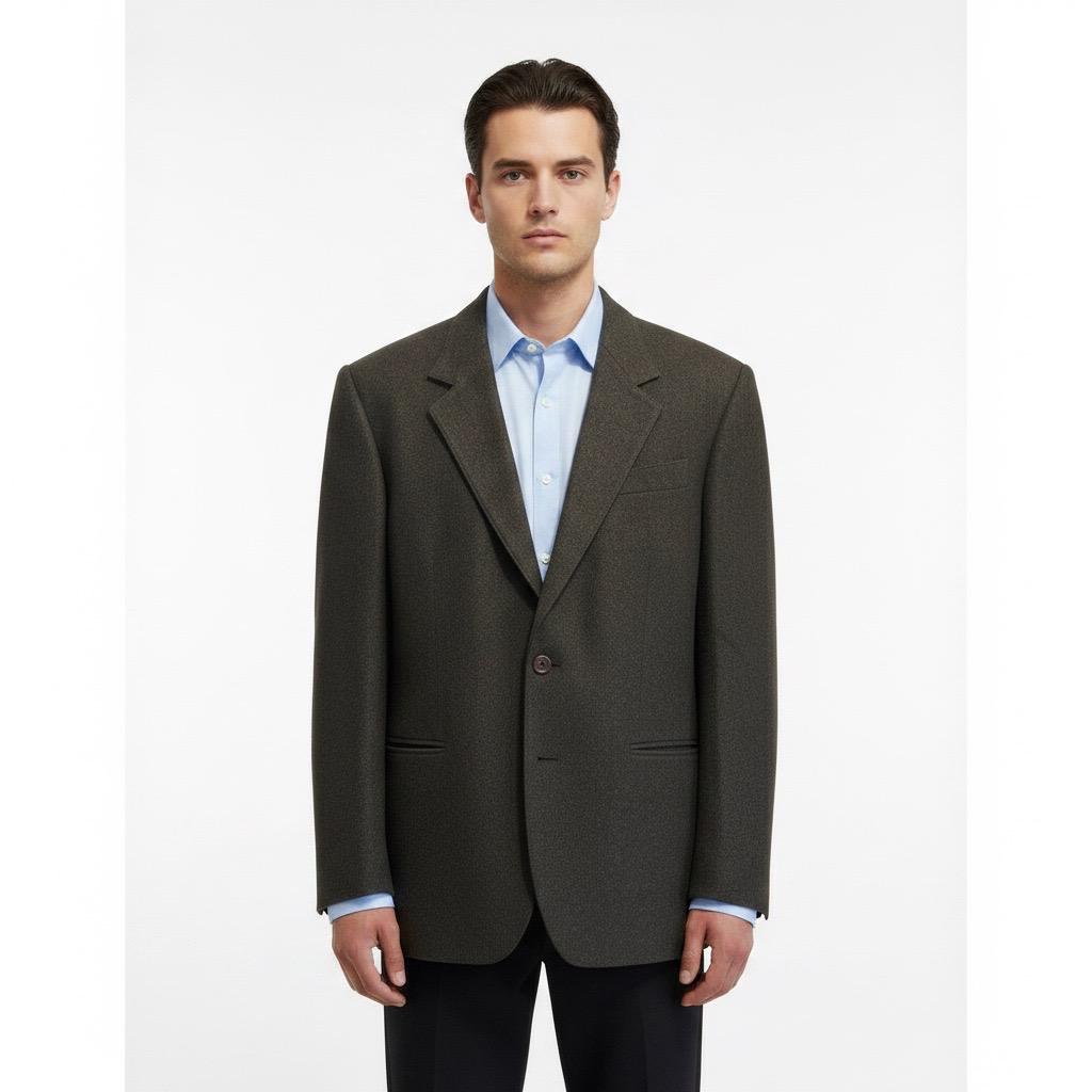 Blazer Gris Carbón Clásico