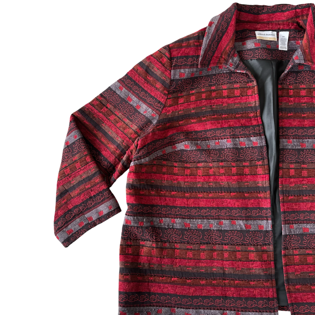 Chaqueta VNTG Tribal Red