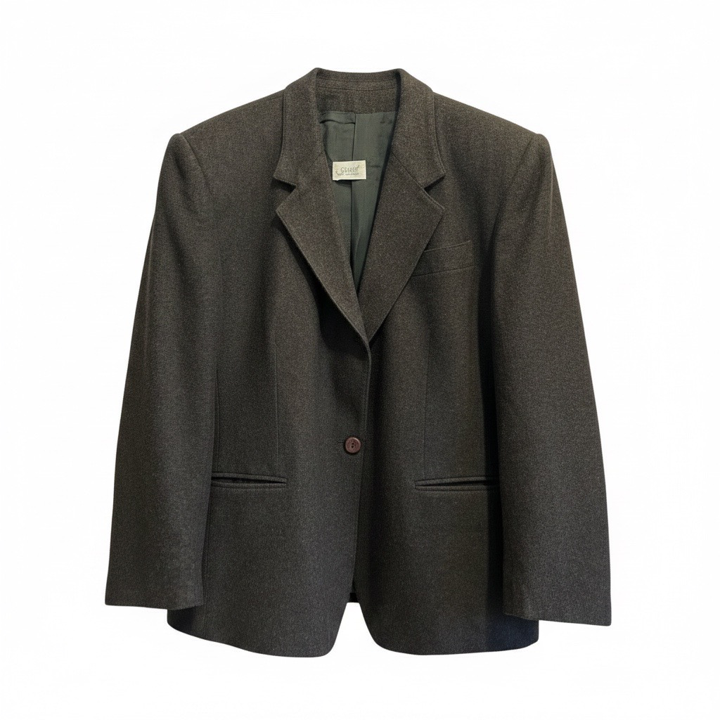 Blazer Gris Carbón Clásico