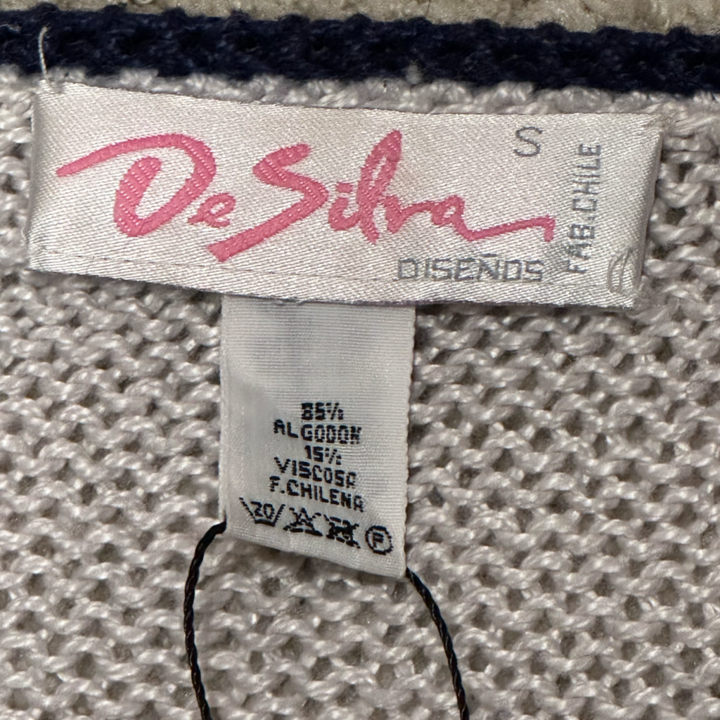 Sweater VNTG Geométrico De Silva
