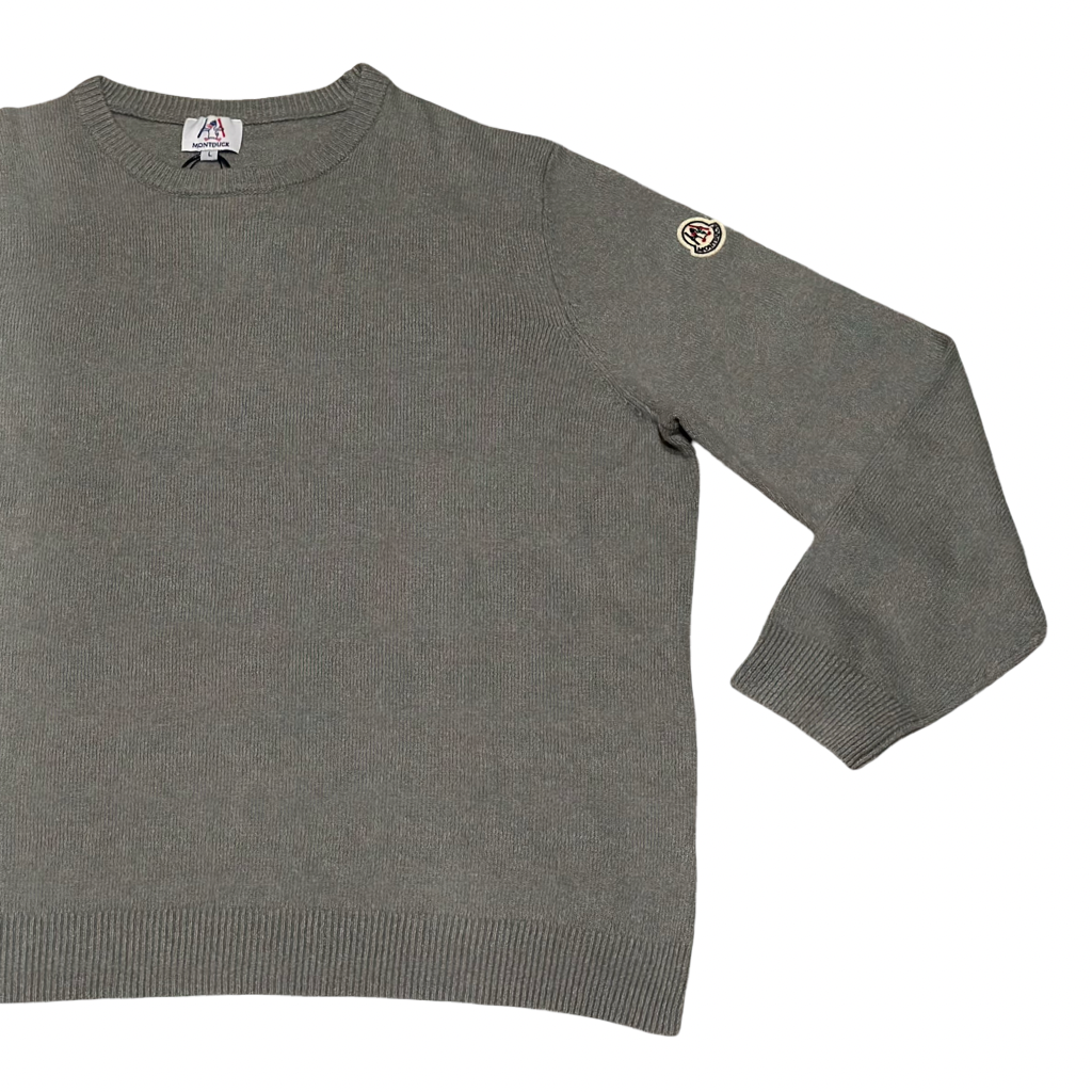 Sweater Montduck de Algodón Orgánico Gris
