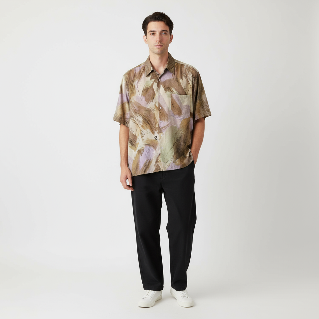 Guayabera VNTG "Batik"