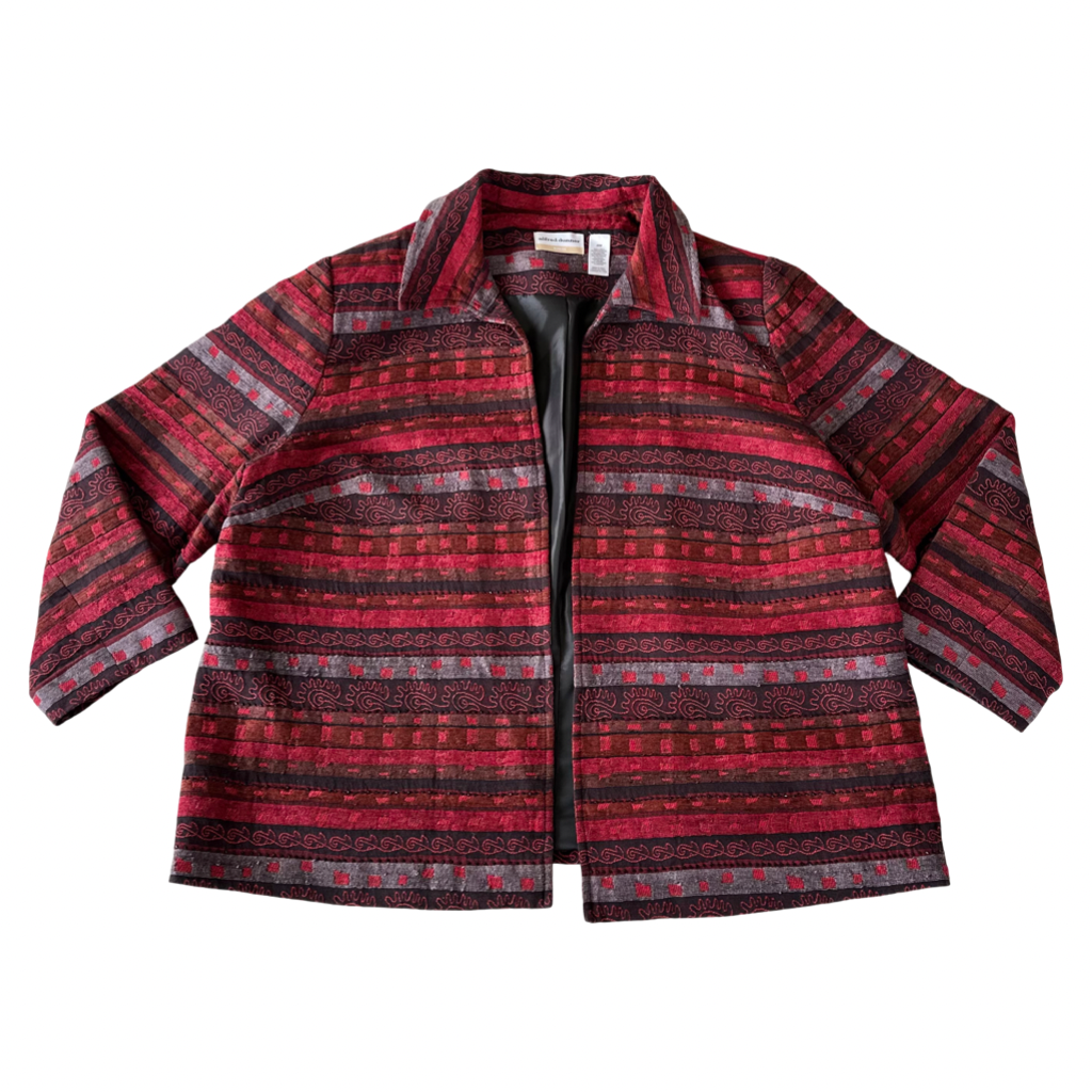 Chaqueta VNTG Tribal Red