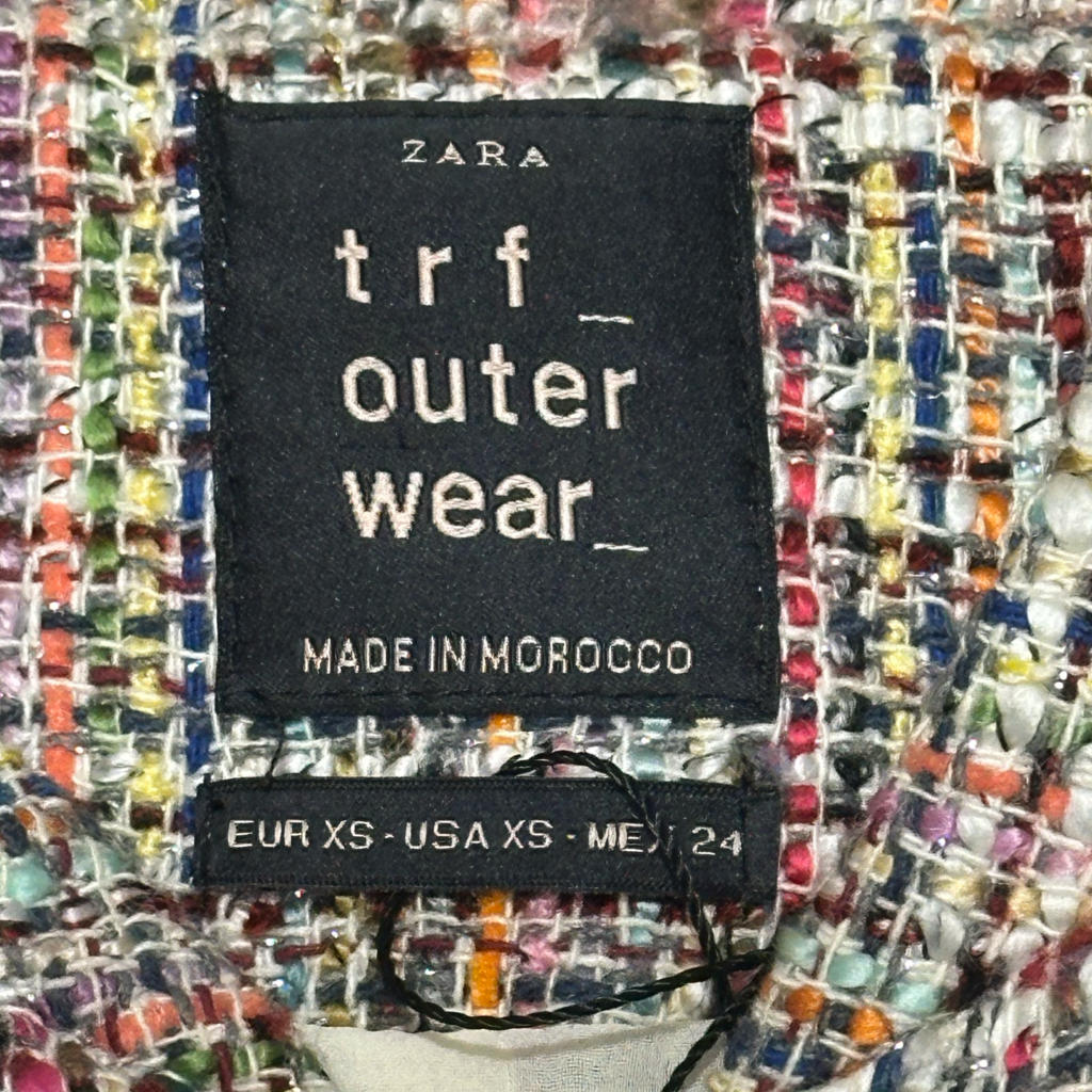 Chaqueta Tweed Multicolor
