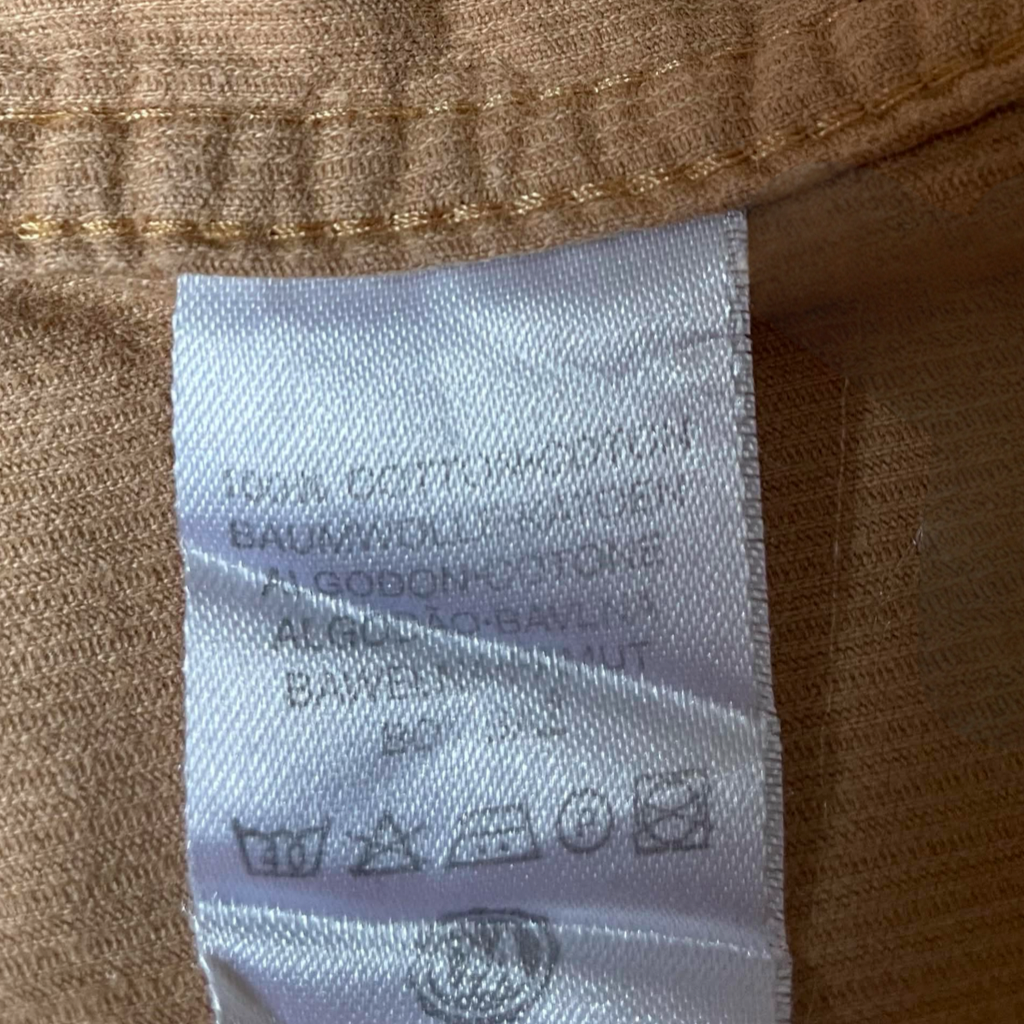 Camisa VNTG Cotelé Camel