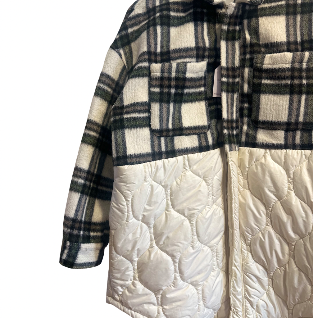 Parka Bicolor Acolchada