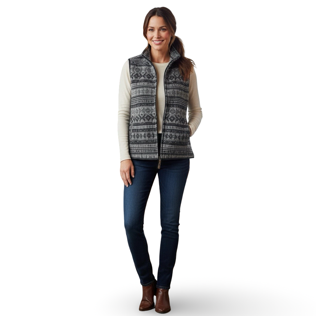 Chaleco Woolrich Nórdico Gris